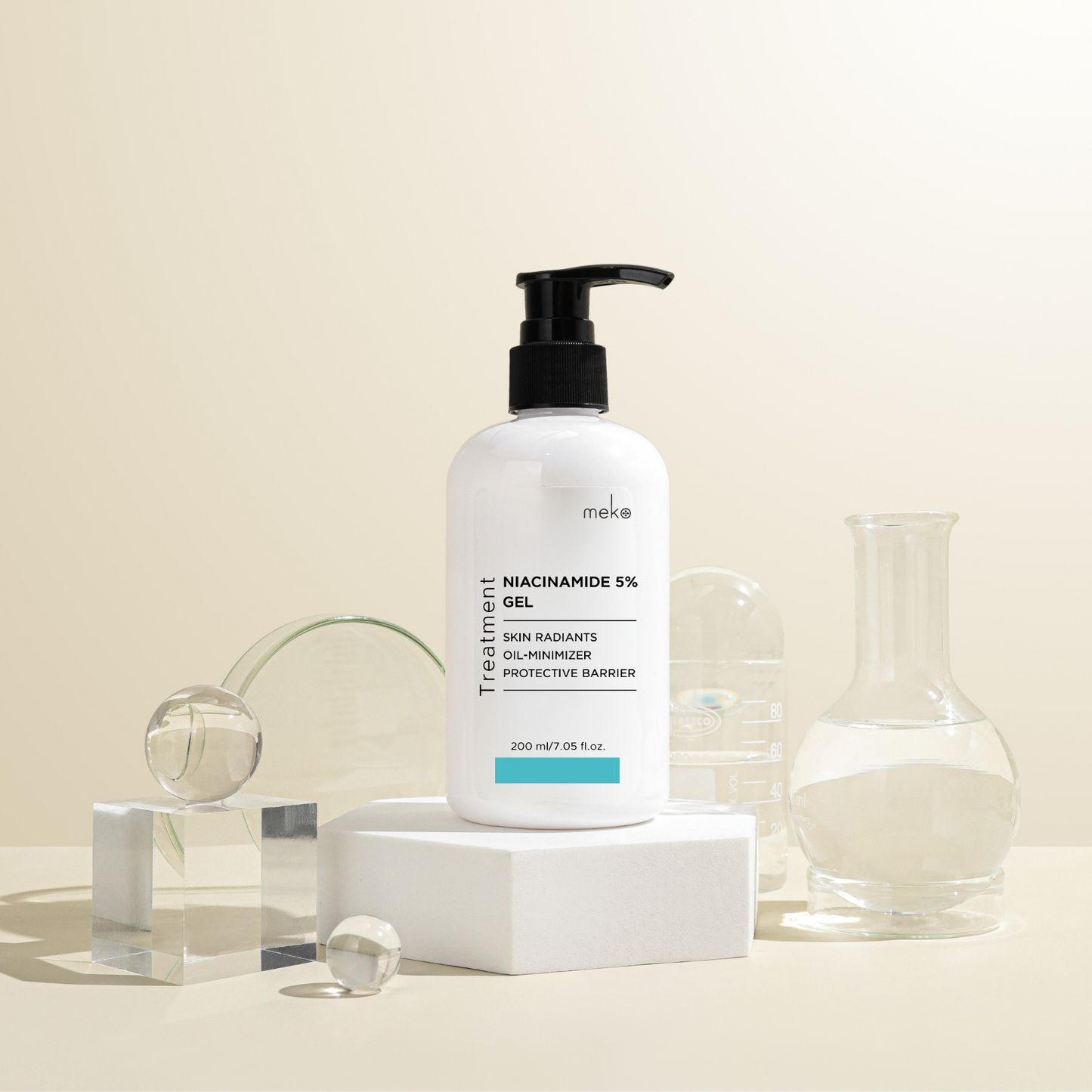 เจลนวดหน้า NIACINAMIDE 5% สูตรวิตามินบี 3  สำหรับผิวเป็นสิว ผิวมัน ใช้กับเครื่องนวดหน้าได้ทุกรุ่น