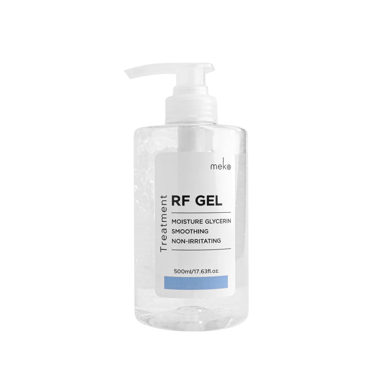 เจลอาร์เอฟ (RF Gel) - กลีเซอรีน เจล ใช้ที่เมโกะ คลินิก (Meko Clinic) ขวดปั้ม 500 ml.เจลสำหรับเครื่อง RF, G5