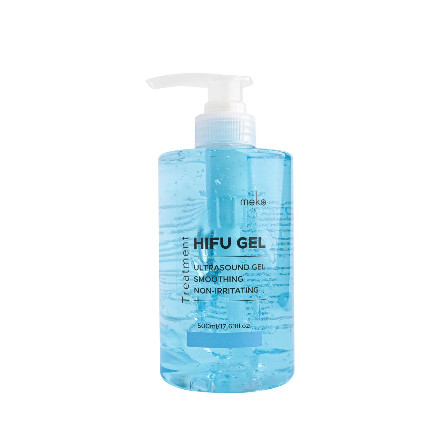 เจลไฮฟู่ (HIFU Gel) ใช้ที่เมโกะ คลินิก Meko Clinic) ขวดปั้ม 500 ml.สำหรับเครื่องไฮฟู่ Hifu, Ultrasound gel